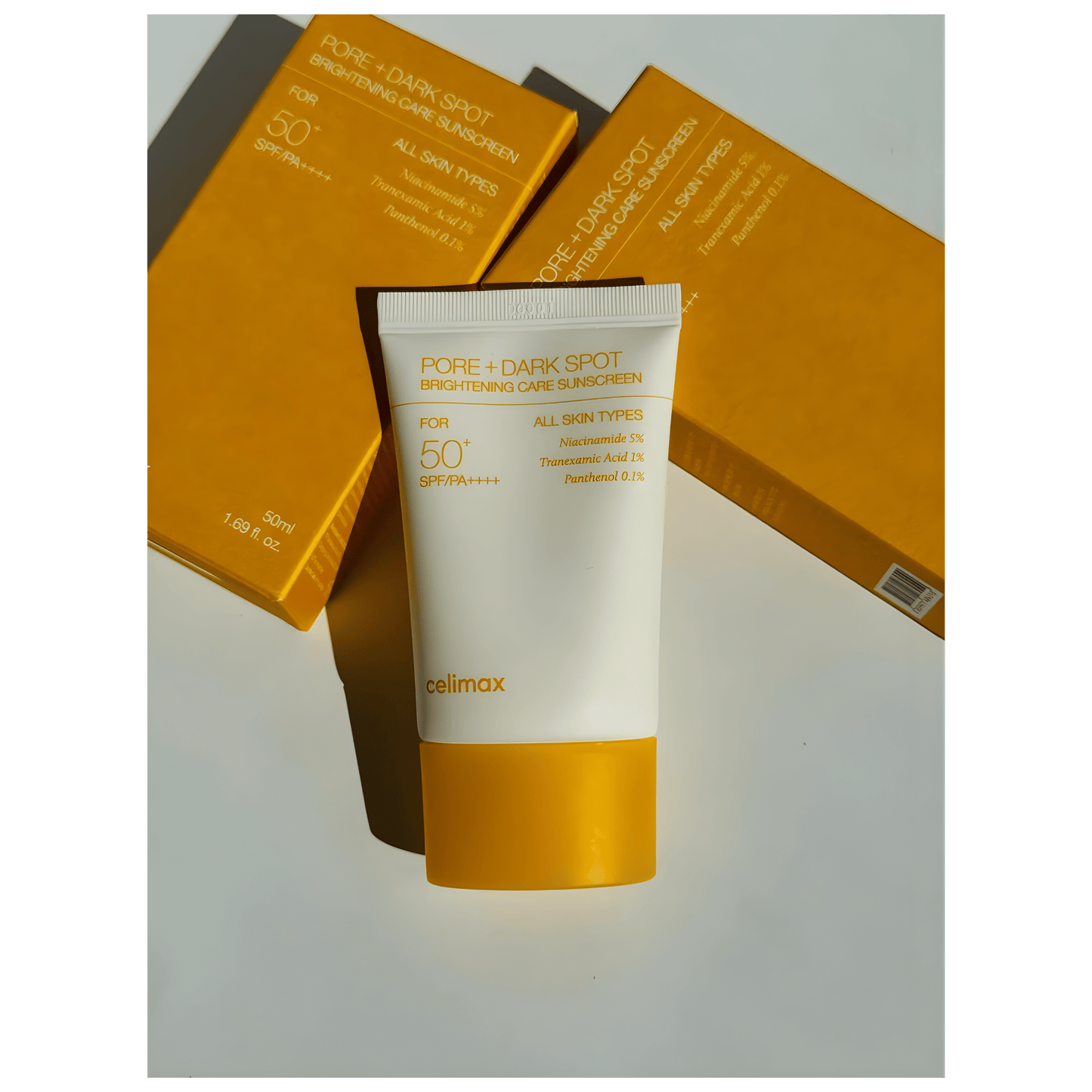 Celimax Pore + Dark Spot Brightening Care Sunscreen SPF Available in Pakistan