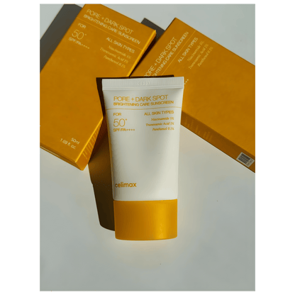 Celimax Pore + Dark Spot Brightening Care Sunscreen SPF Available in Pakistan