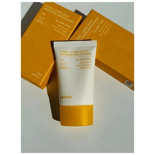 Celimax Pore + Dark Spot Brightening Care Sunscreen SPF Available in Pakistan