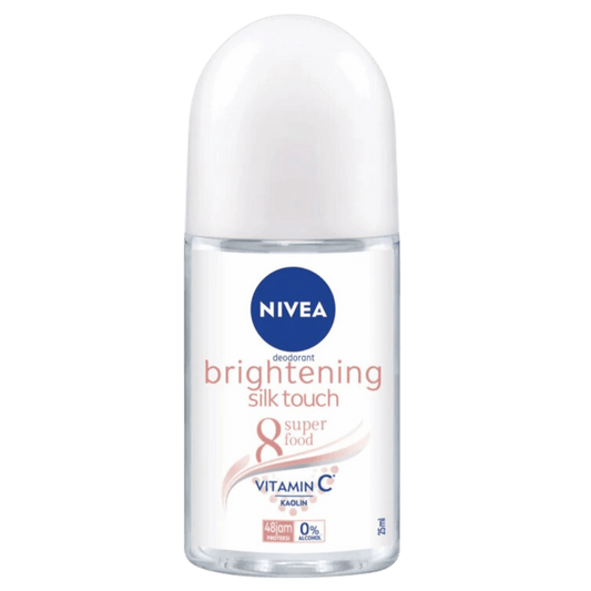 Buy Nivea Brightening Silk Touch 8 Super Food Roll on (50ml) In SkinStash!
