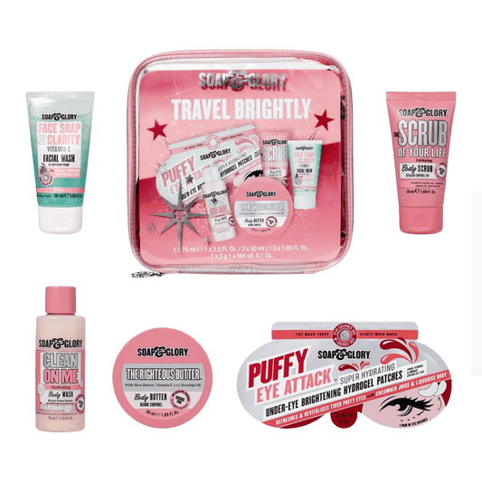 Soap & Glory Travel Brightly Gift Set (5 Piece)