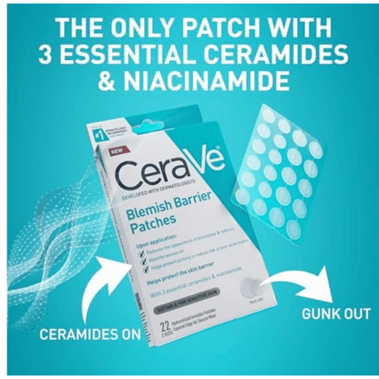 CeraVe Blemish Barrier  Acne Control Patches (22ct)