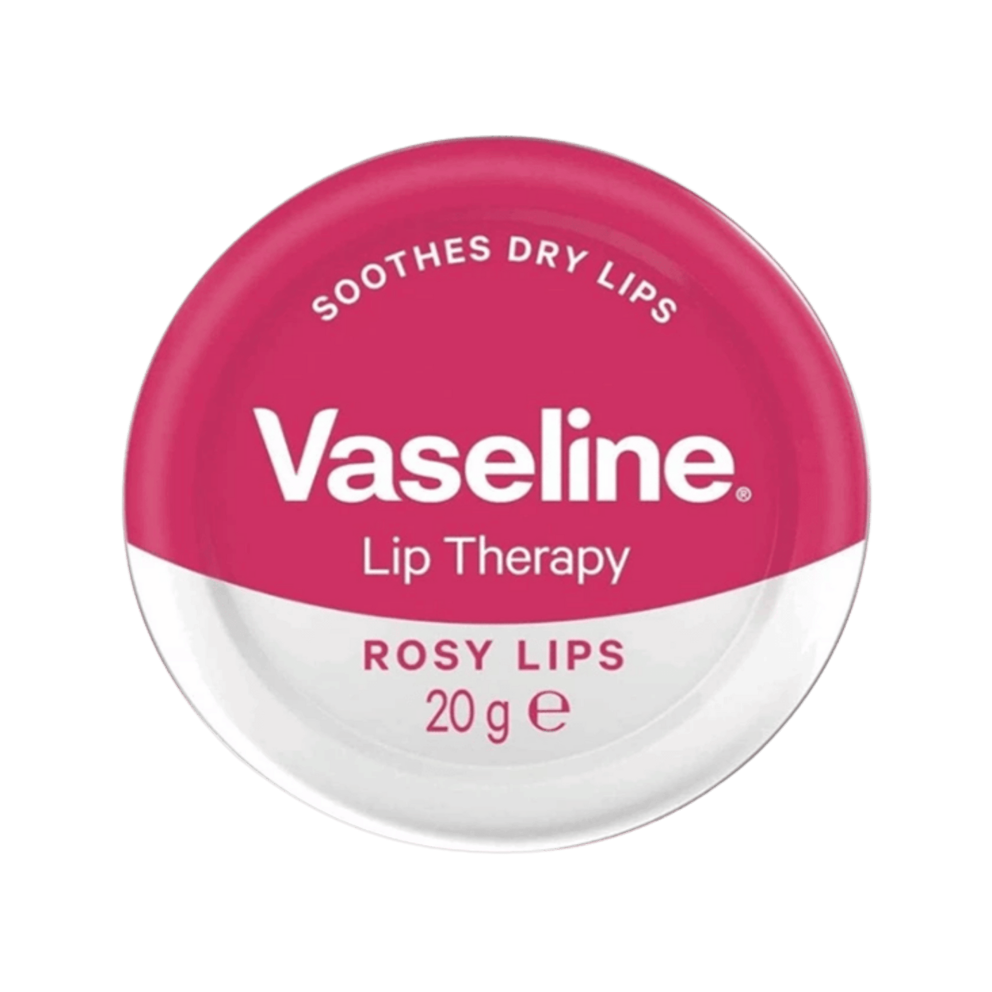 Vaseline Lip Therapy Rosy 20g – Moisturizing lip balm for soft, smooth lips with a rosy tint