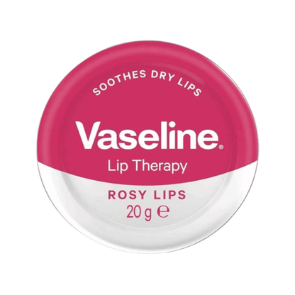 Vaseline Lip Therapy Rosy 20g – Moisturizing lip balm for soft, smooth lips with a rosy tint