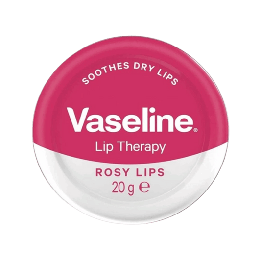 Vaseline Lip Therapy Rosy 20g – Moisturizing lip balm for soft, smooth lips with a rosy tint