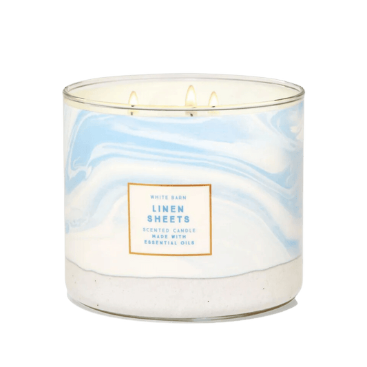 Linen Sheets 3 Wick Candle for sale in Pakistan