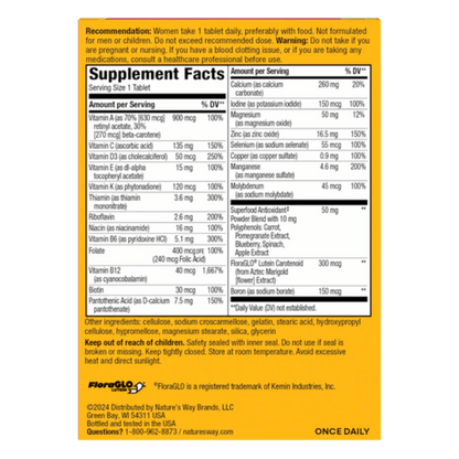 Nature's Way Alive! Women's 50+ Complete Multivitamin (50Tab)