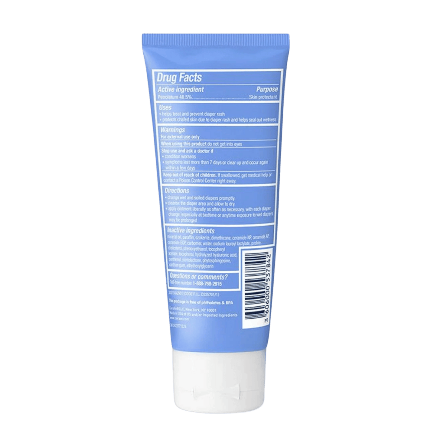CeraVe Baby Healing Ointment 85g – gentle healing balm for babies' dry, chapped skin.


