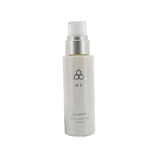 Cosmedix Clarity Skin Clarifying Serum for acne prone skin on transparent background
