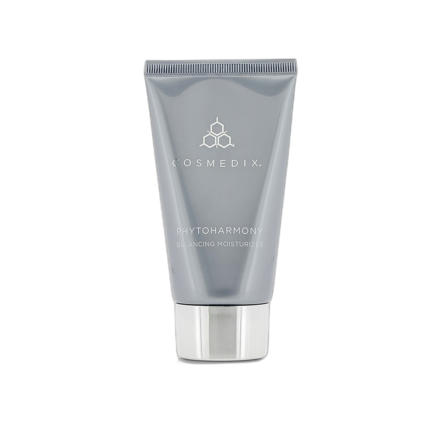 Cosmedix Phytoharmony Balancing Moisturizer tube for dry skin on transparent background