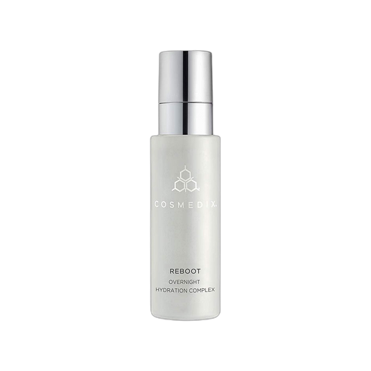 Cosmedix Reboot Overnight Hydration Serum probiotic night serum on transparent background