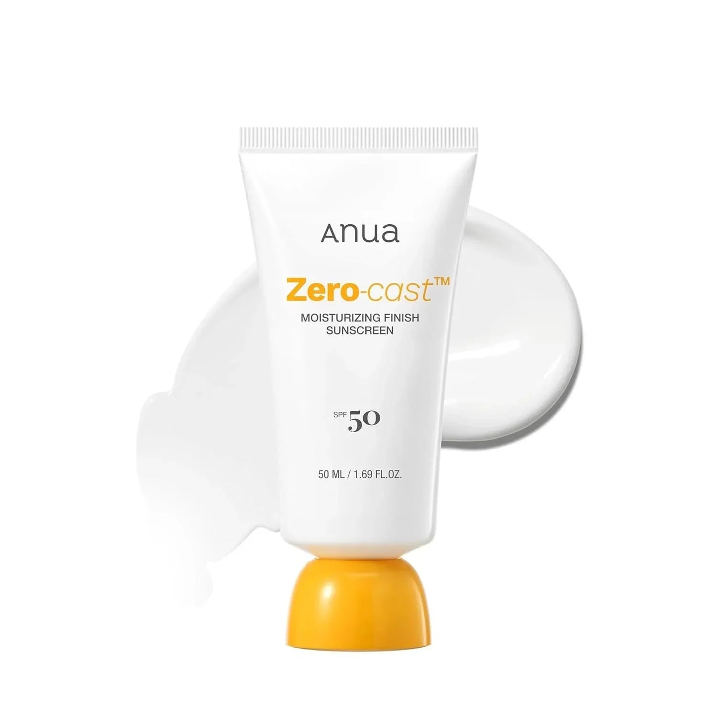 Anua Zero-Cast Moisturizing Finish Sunscreen (50ml)