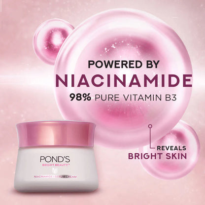 Ponds Bright Beauty Anti-Spot Niacinamide Serum Cream (24g)