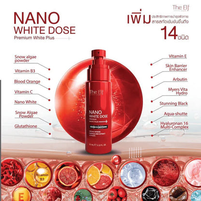 The Elf Nano White Dose Premium White Plus Serum (60ml)