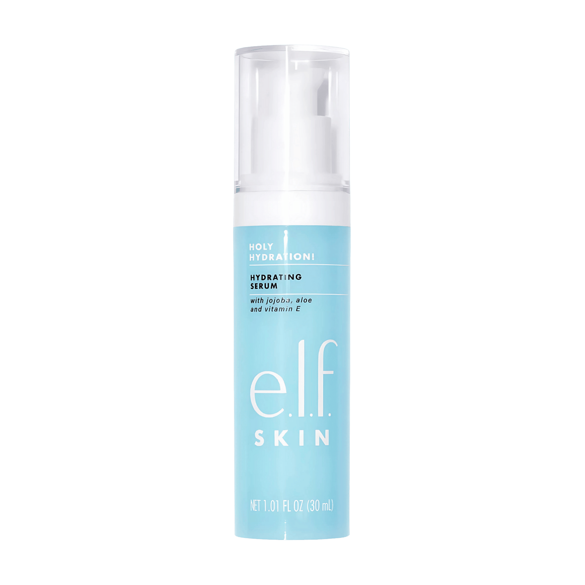 e.l.f. Holy Hydration Hydrating Serum (30ml) – Lightweight face serum with hyaluronic acid for deep hydration, plump, and glowing skin – Available at Skinstash.pk