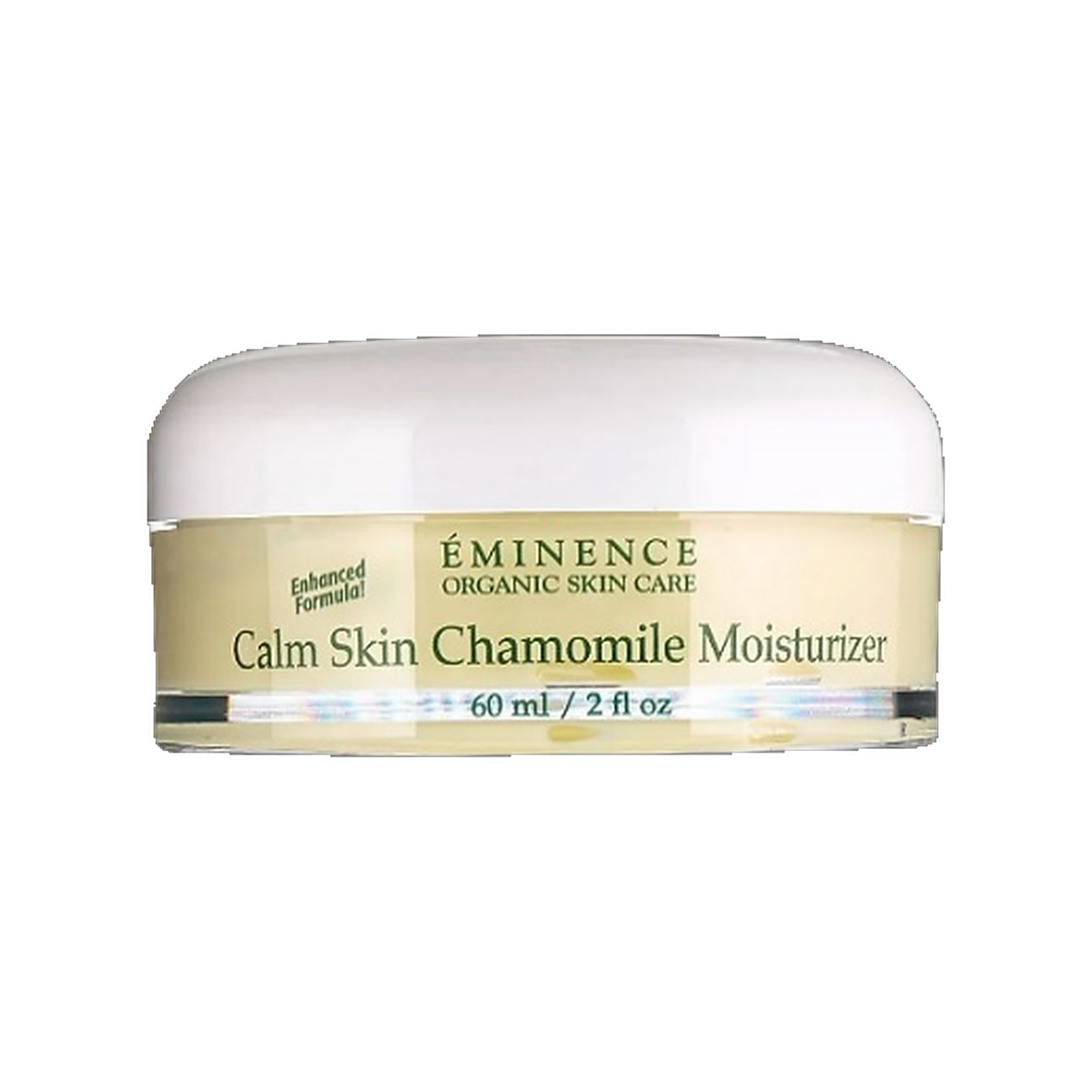 Eminence Calm Skin Chamomile Moisturizer jar on white background