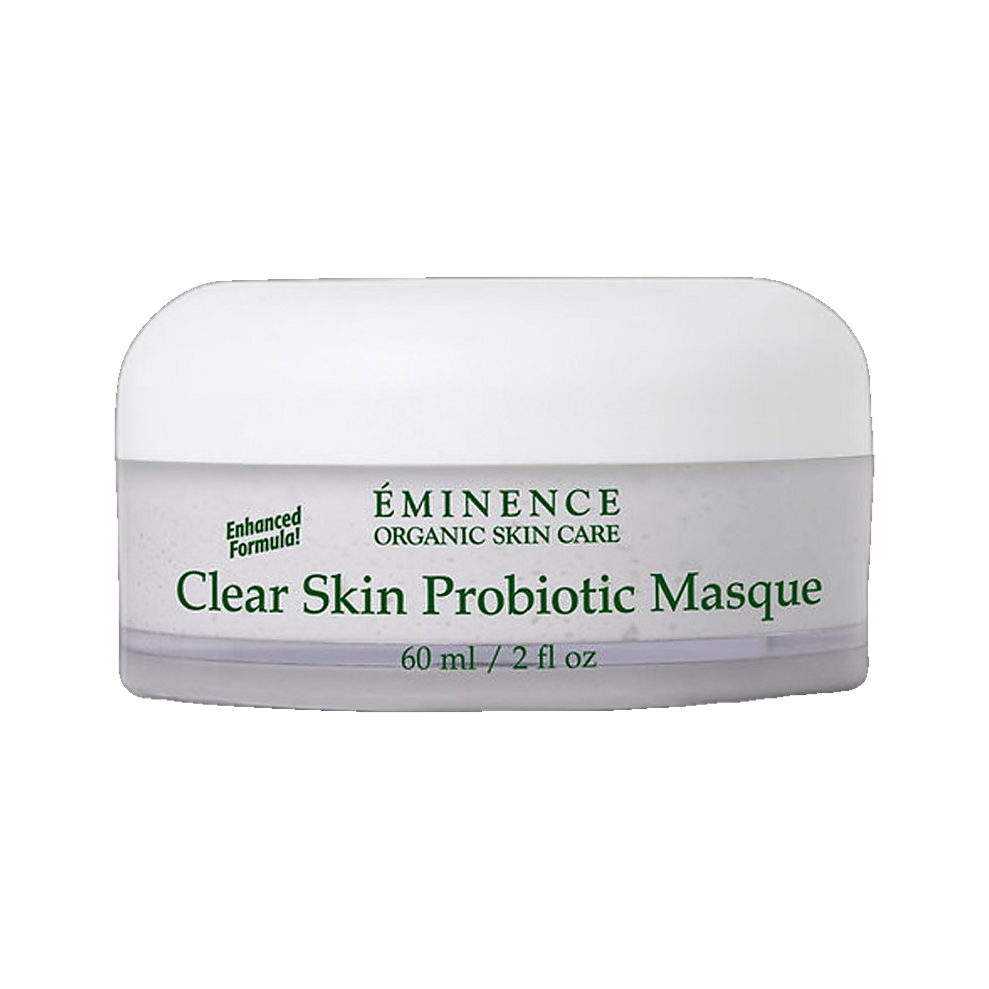 Eminence Clear Skin Probiotic Masque organic clarifying face mask on transparent background
