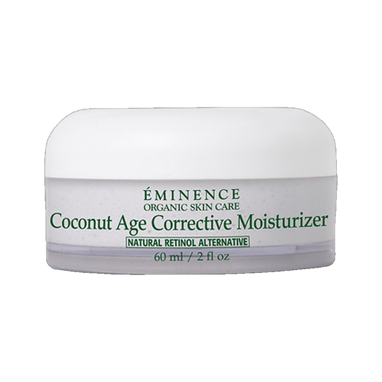 Eminence Coconut Age Corrective Moisturizer nourishing anti-aging cream on transparent background