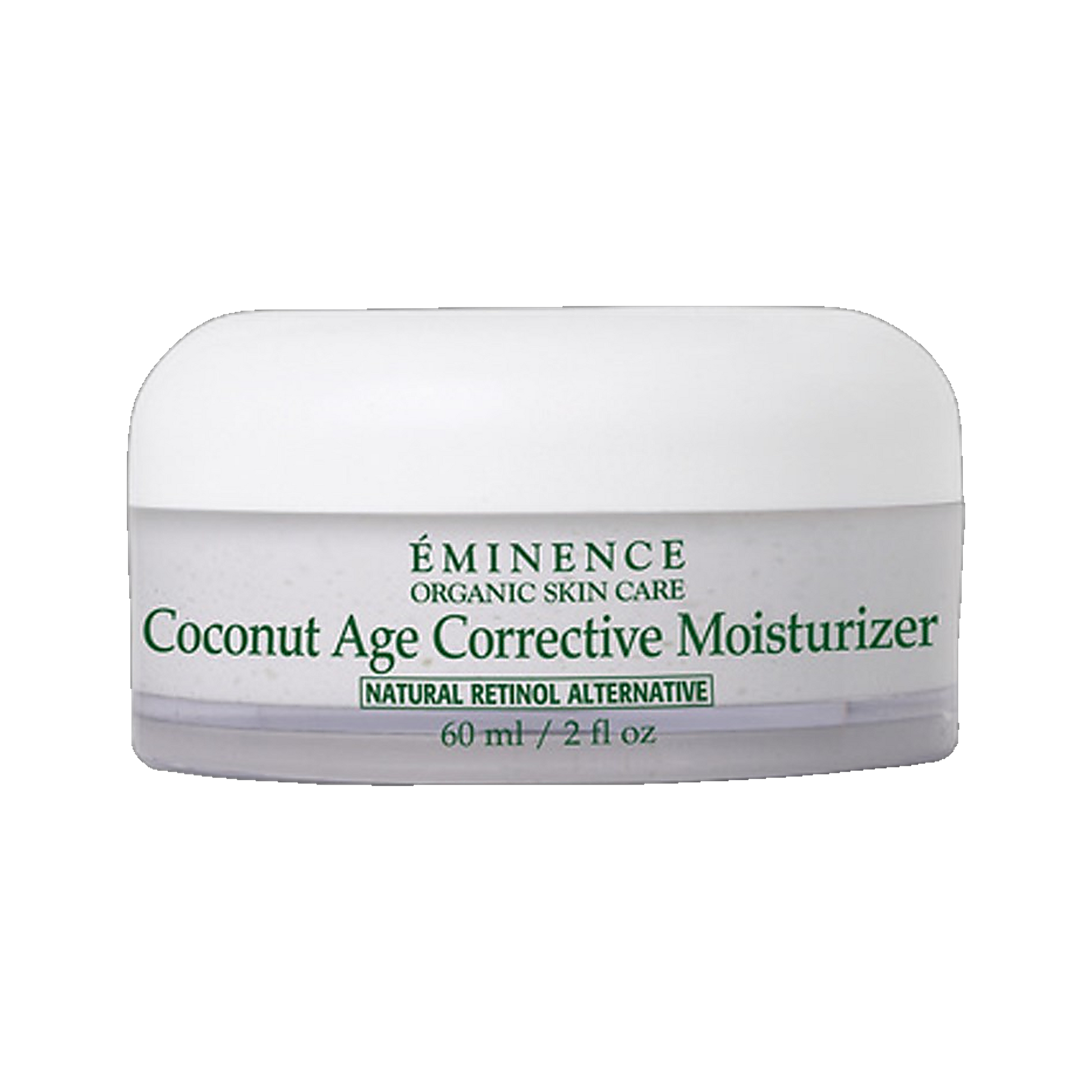 Eminence Coconut Age Corrective Moisturizer nourishing anti-aging cream on transparent background