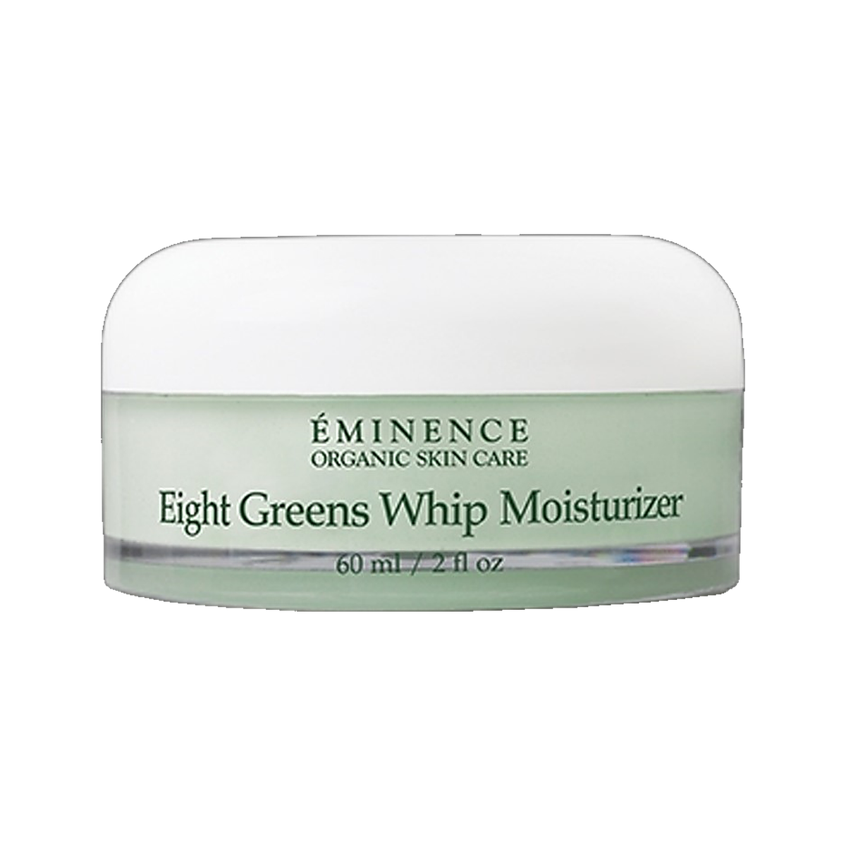 Eminence Eight Greens Whip Moisturizer jar on white background
