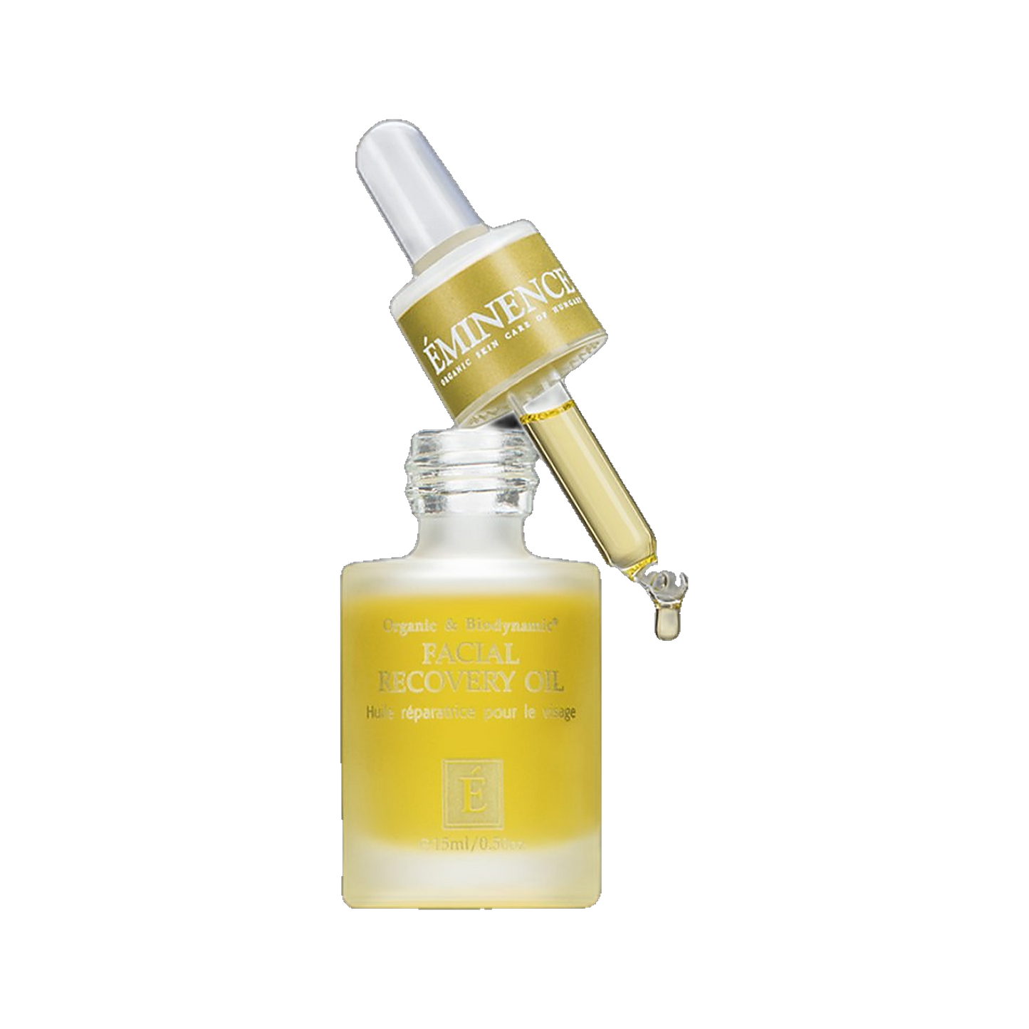 Eminence Facial Recovery Oil luxurious toning and hydrating face oil on transparent background