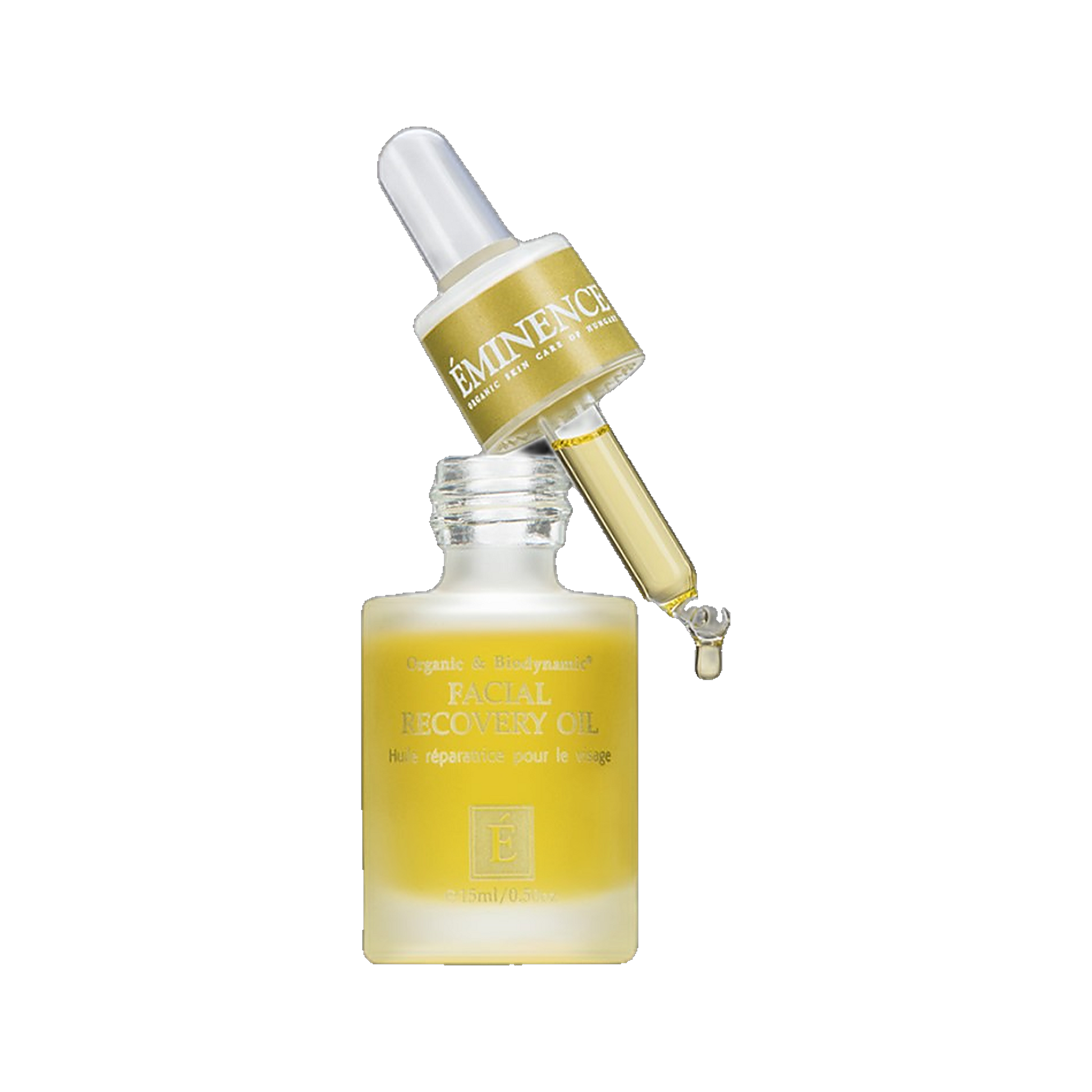 Eminence Facial Recovery Oil luxurious toning and hydrating face oil on transparent background