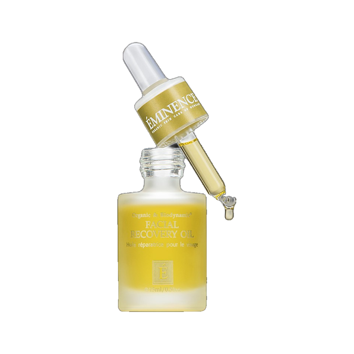 Eminence Facial Recovery Oil bottle on white background