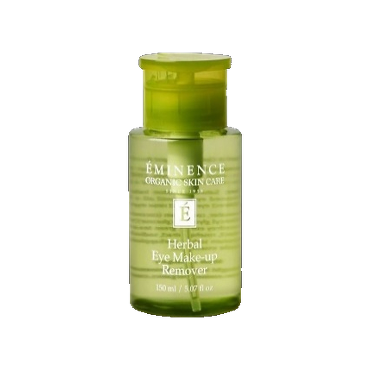 Eminence Herbal Eye Makeup Remover bottle on white background