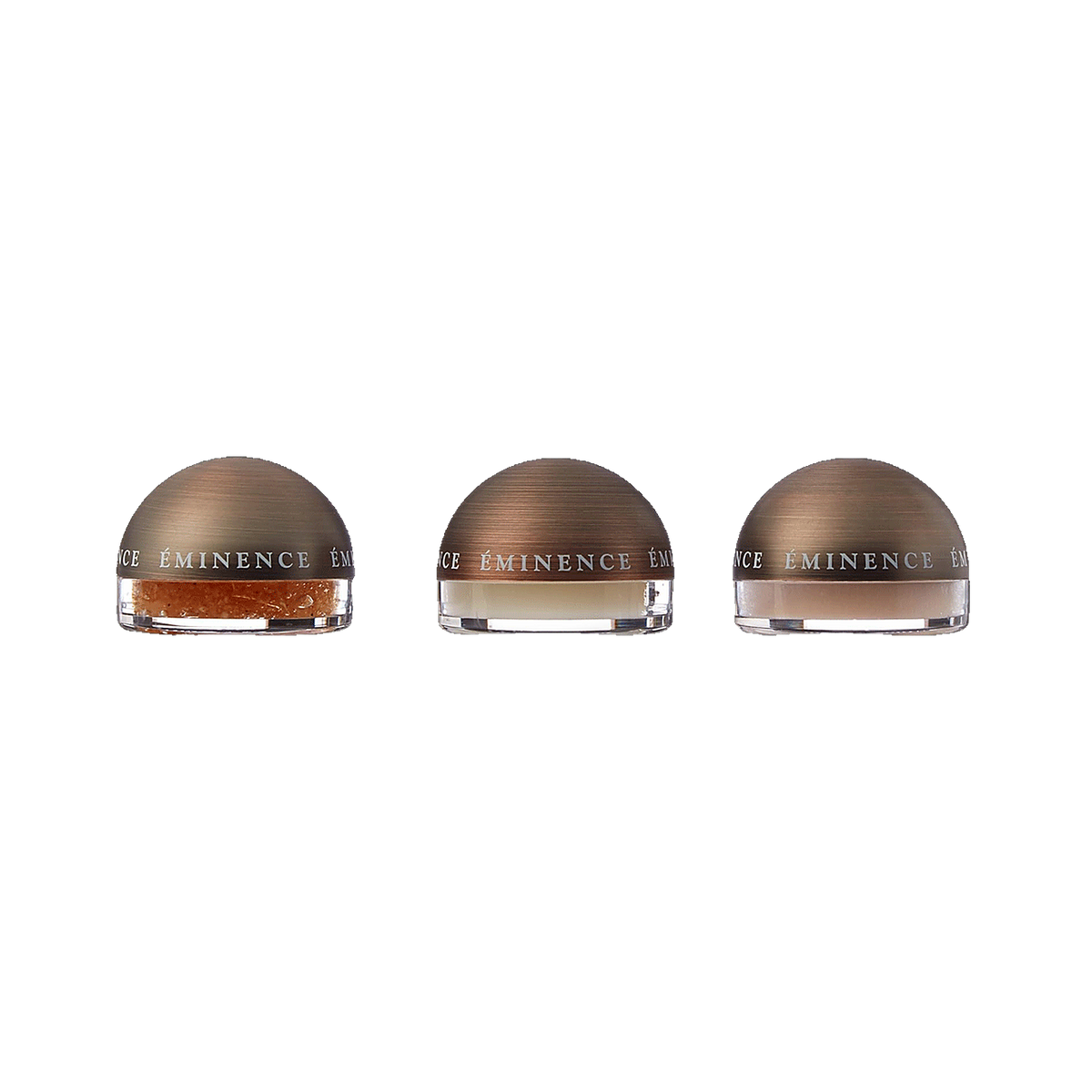 Eminence Lip Trio three step lip treatment set on transparent background