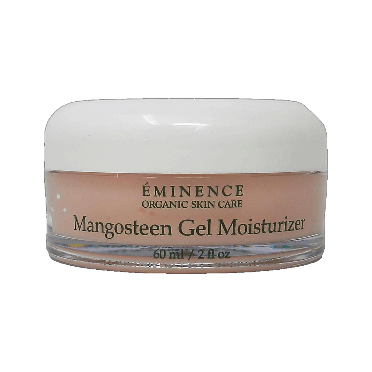 Eminence Mangosteen Gel Moisturizer jar on white background