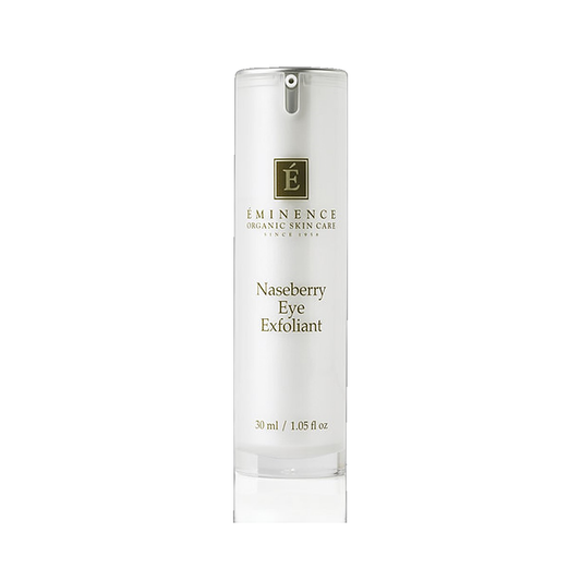 Eminence Marine Flower Peptide Eye Cream jar on white background