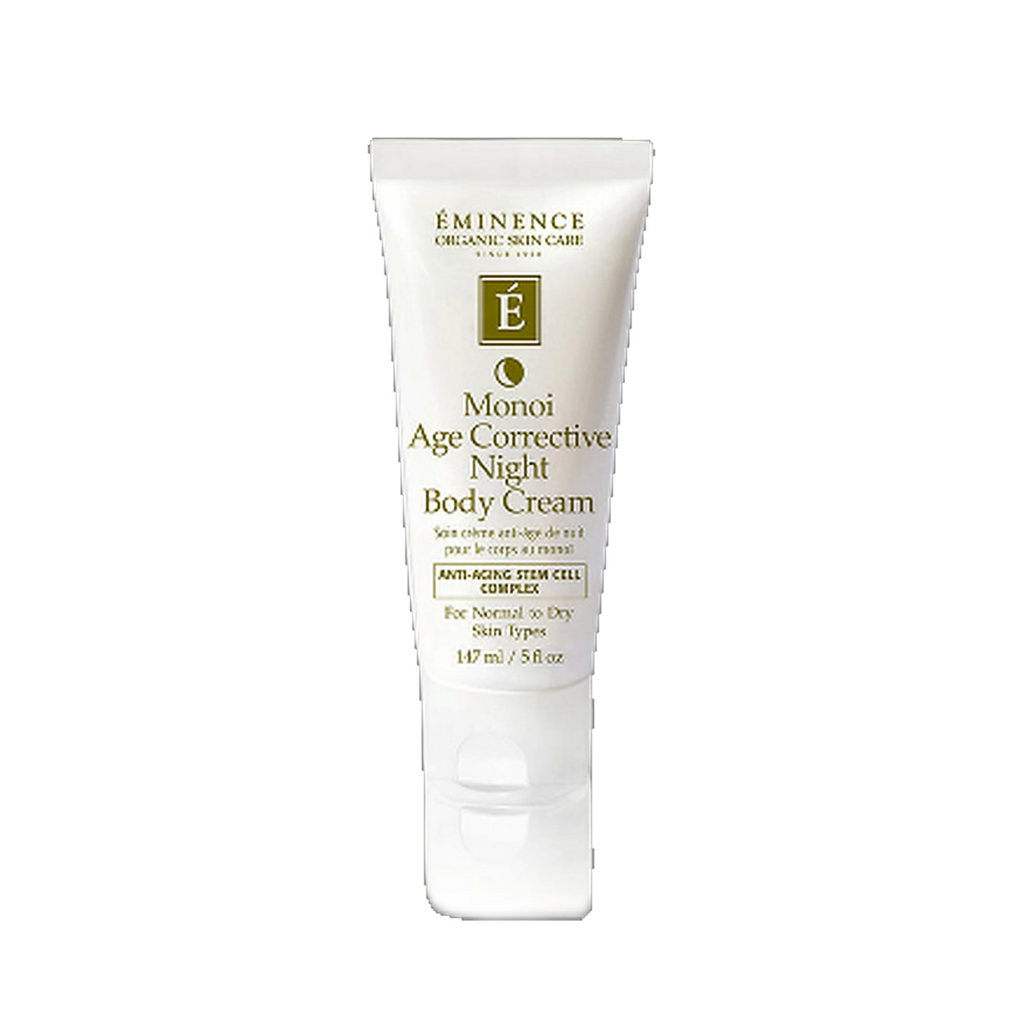 Eminence Monoi Age Corrective Night Body Cream nourishing body treatment on transparent background