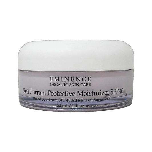Eminence Red Currant Protective Moisturizer SPF 40 jar on white background