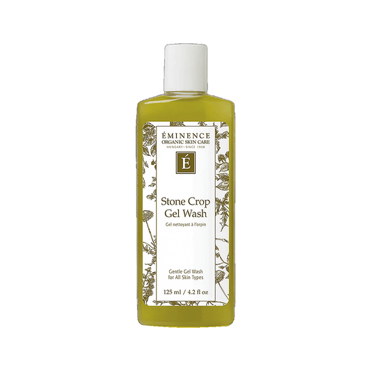 Eminence Stone Crop Gel Wash bottle on white background