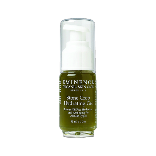 Eminence Stone Crop Hydrating Gel tube on white background