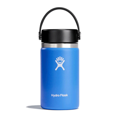 Hydro Flask Wide Mouth Bottle with Flex Cap in 12 oz – Pacific — insulated water bottle