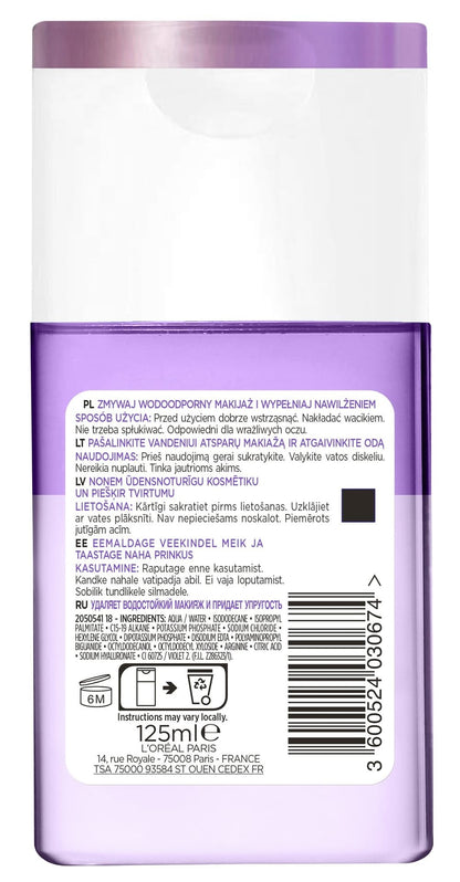 Loreal Hyaluron Specialist +HA Makeup Remover (125ml)