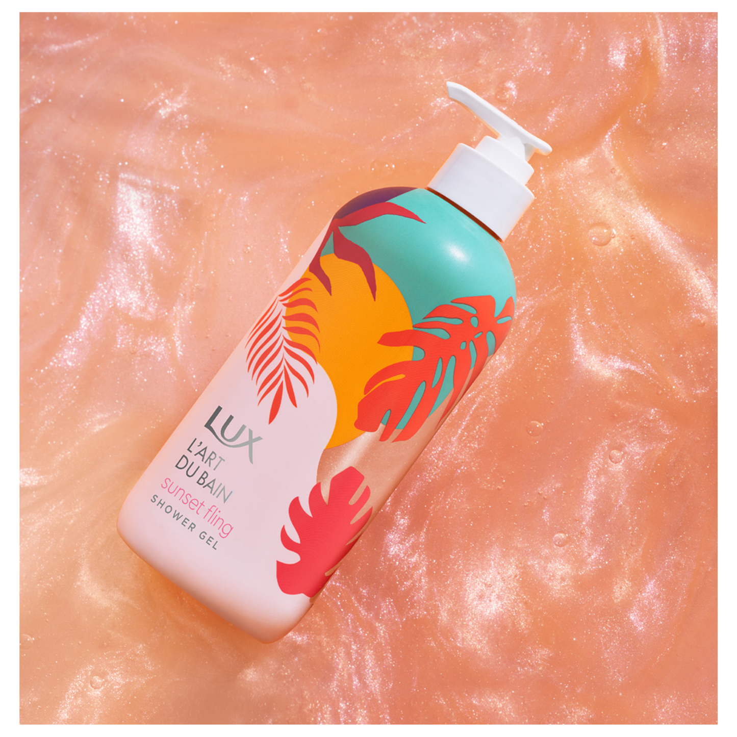 Original  Lux L'art du Bain Sunset Fling Shower Gel