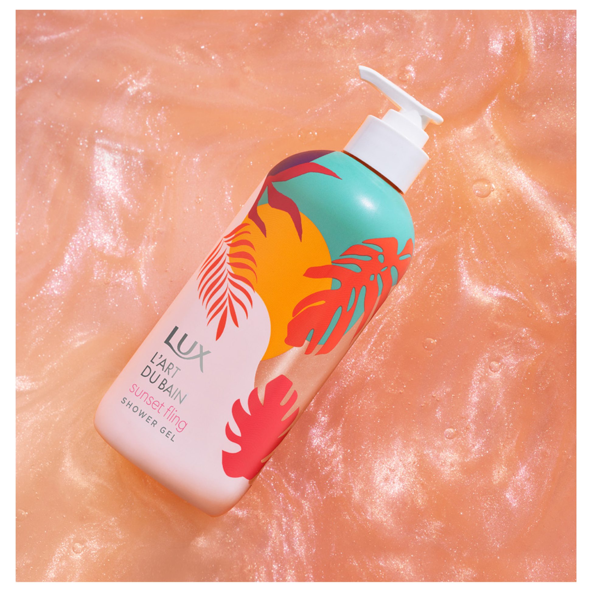 Original  Lux L'art du Bain Sunset Fling Shower Gel