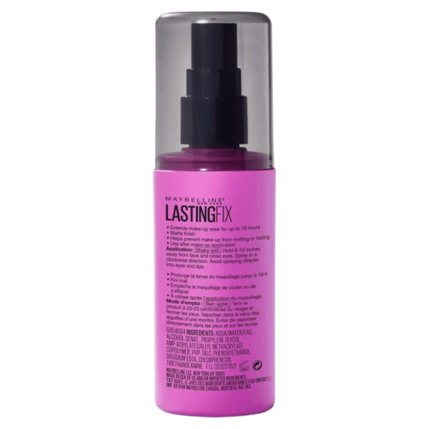 Original Maybelline New York Lasting Fix Makeup Setting Spray – Matte Finish 