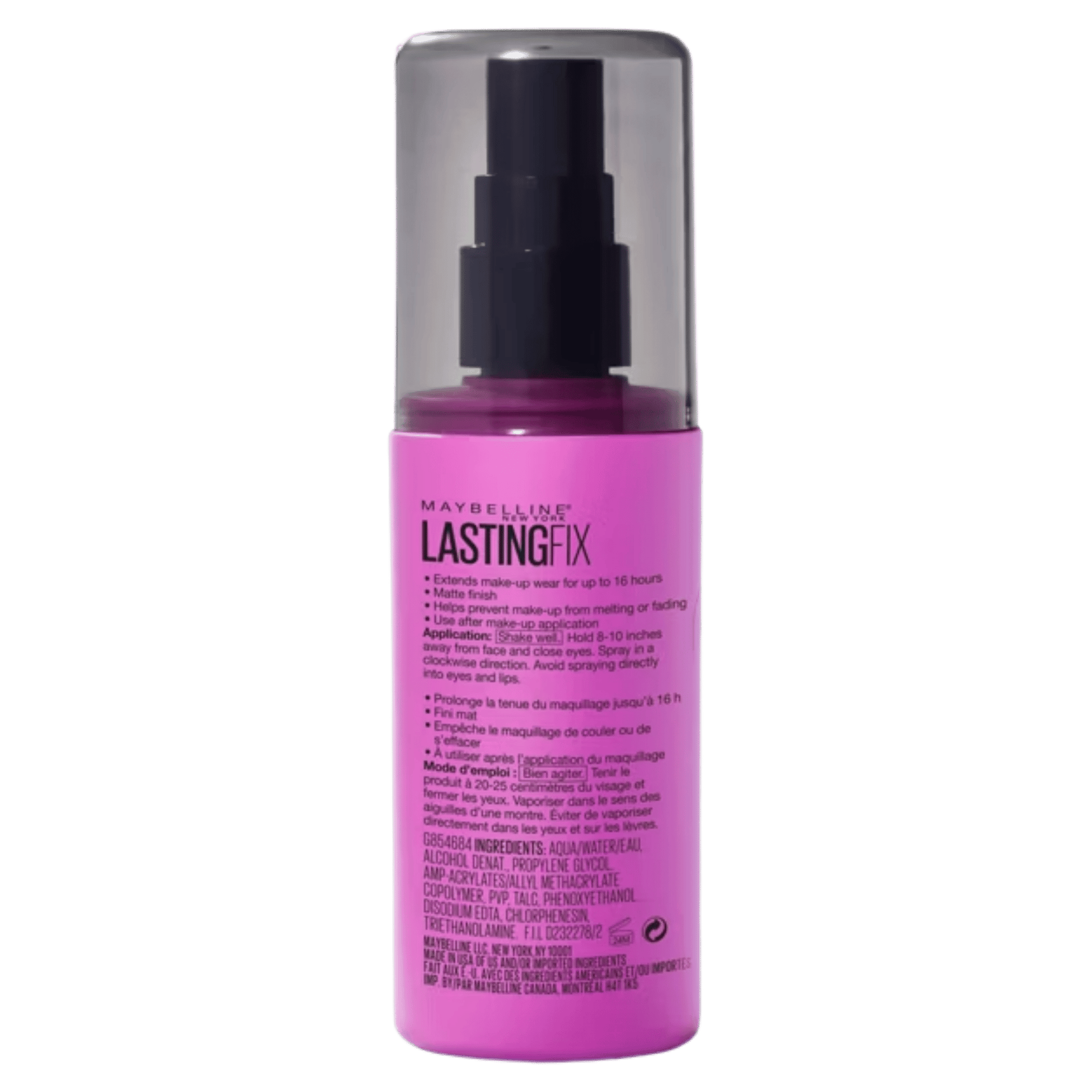 Original Maybelline New York Lasting Fix Makeup Setting Spray – Matte Finish 