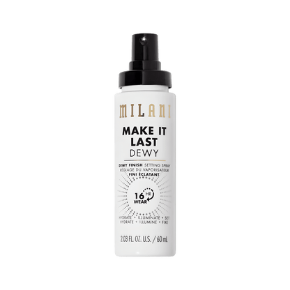 Milani Dewy Finish makeup setting spray