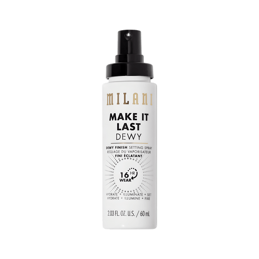 Milani Dewy Finish makeup setting spray