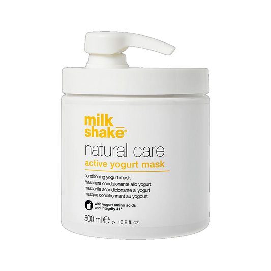 Milkshake Active Yogurt Mask nourishing hair mask salon size on transparent background