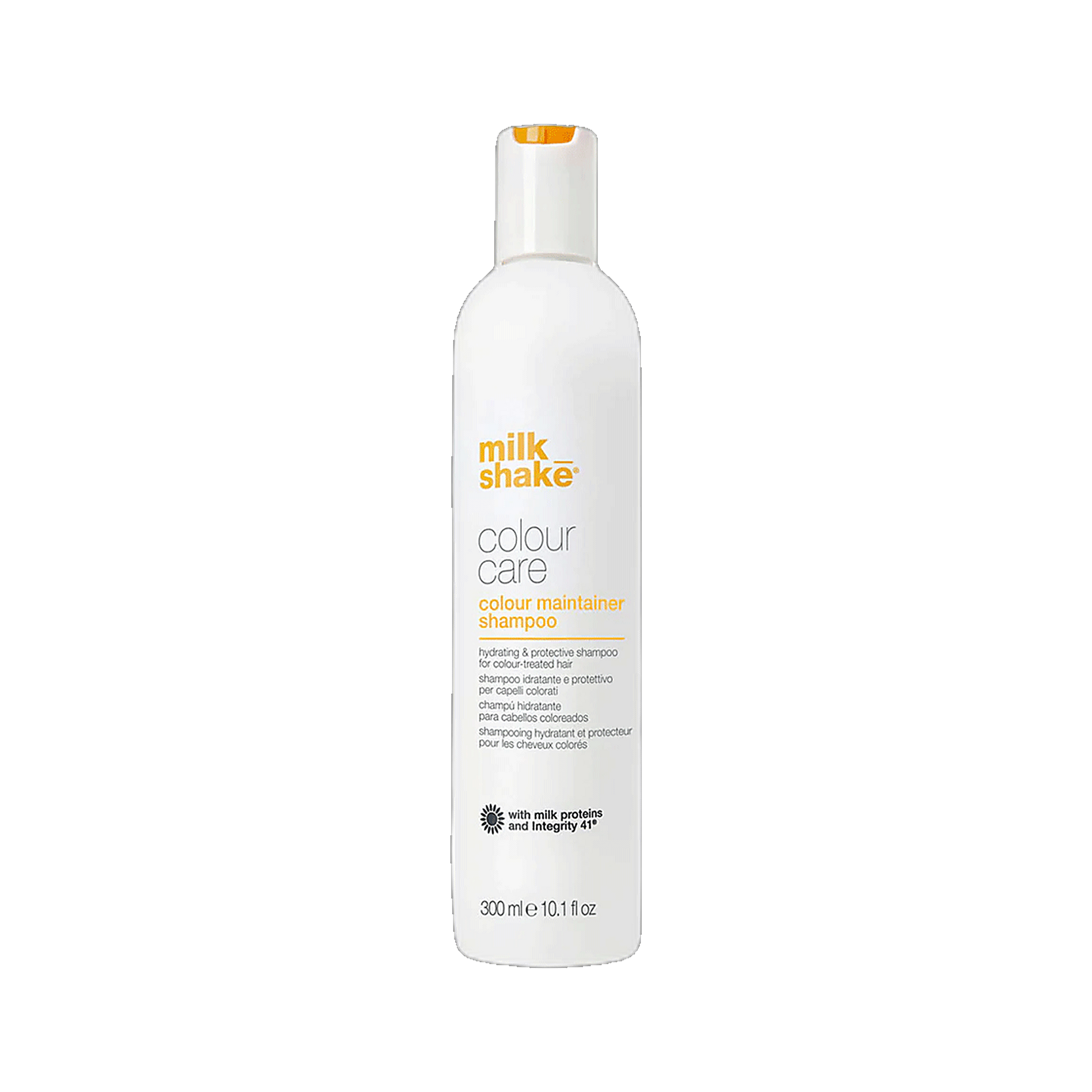 Milkshake Colour Maintainer Shampoo new formula for coloured hair on transparent background