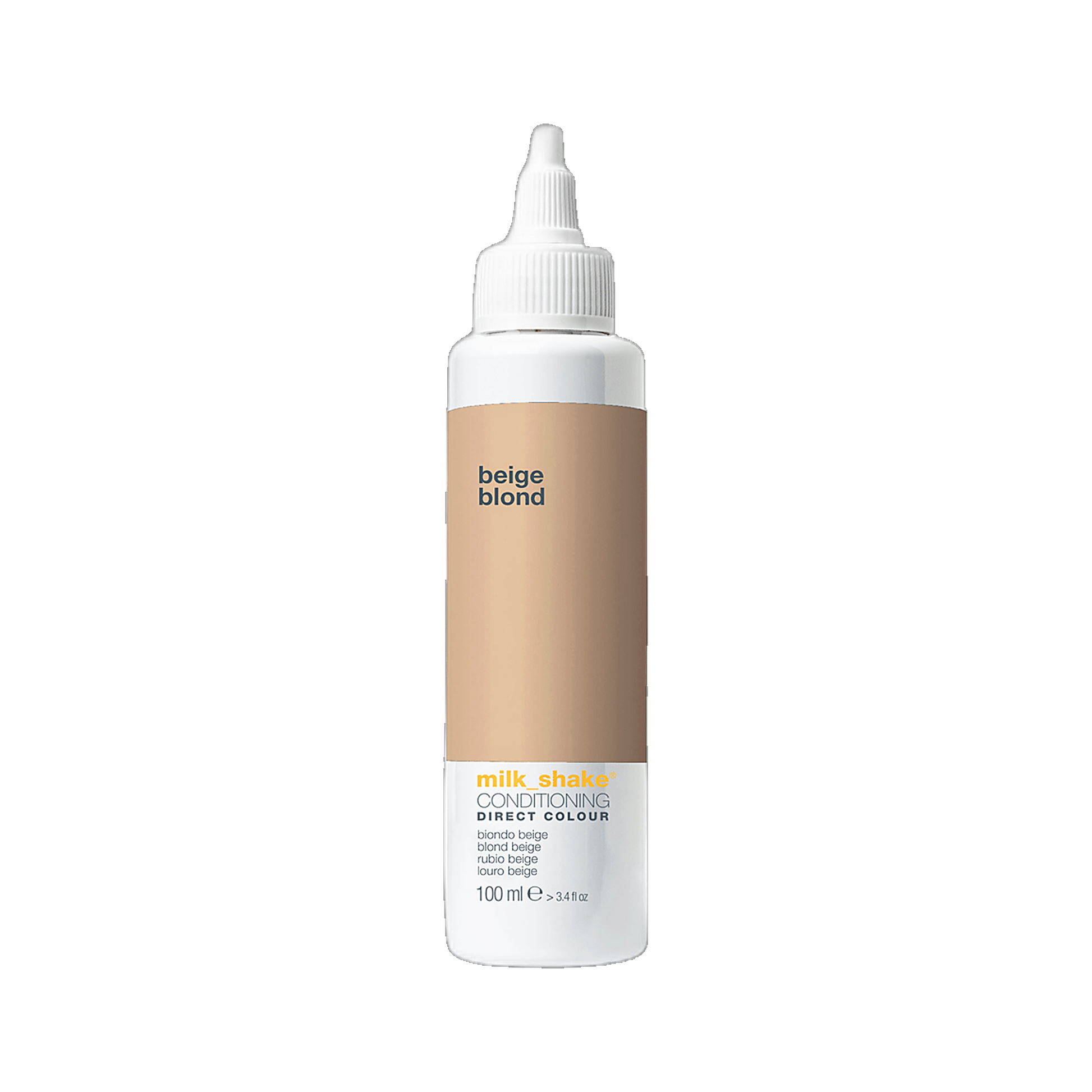 Milkshake Direct Colour Biondo Beige beige blond conditioning colour on transparent background