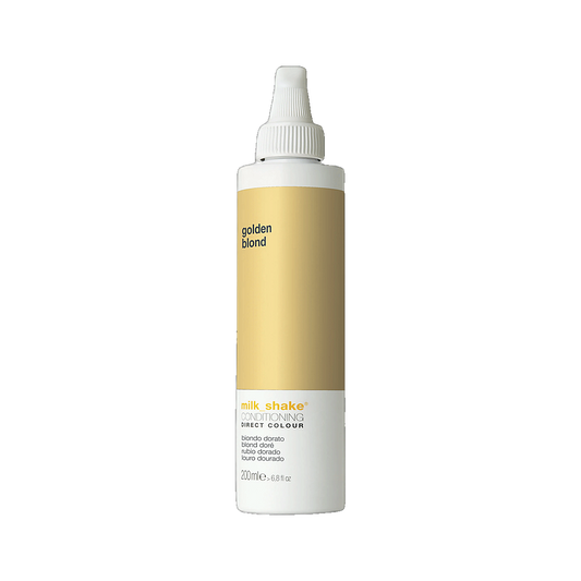 Milkshake Direct Colour Biondo Dorato golden blond conditioning colour on transparent background