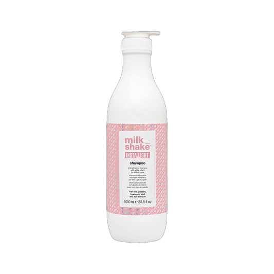 Milkshake Insta Light Shampoo illuminating shampoo salon size on transparent background
