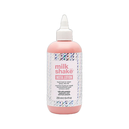 Milkshake Instalotion instant hydrating hair lotion on transparent background
