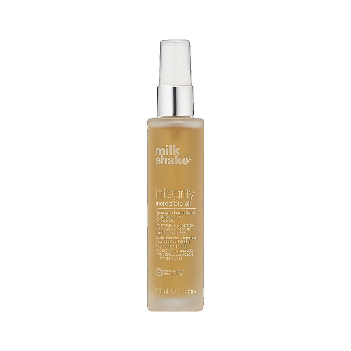 Milkshake Integrity Incredible Oil repairing hair oil on transparent background